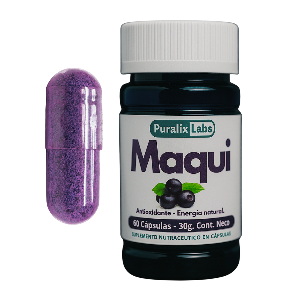 Cápsulas de maqui natural