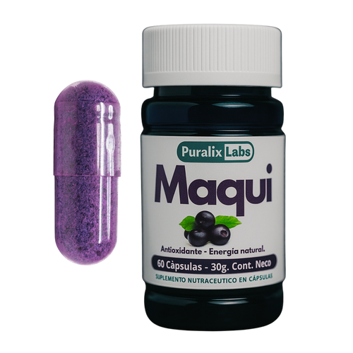 Cápsulas de maqui natural